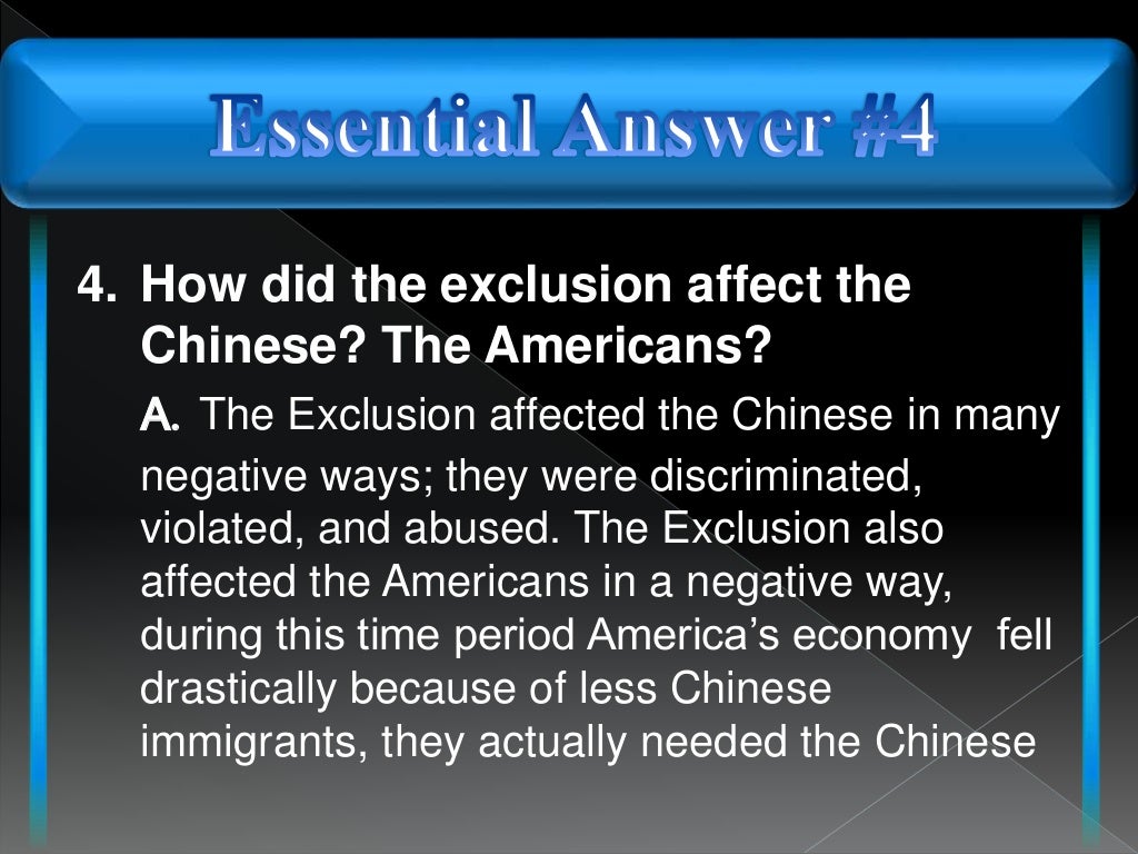 Chinese Exclusion Act