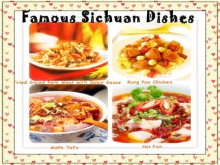 Famous Sichuan Dishes 