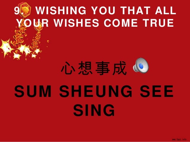 21 Most Popular Greetings for Chinese New Year Pronounced!