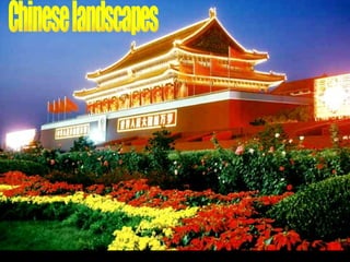 Chinese landscapes 