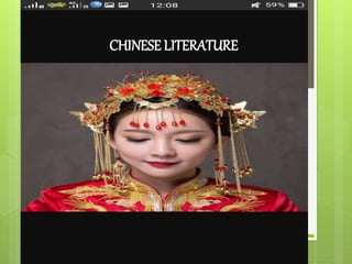 CHINESE LITERATURE
 