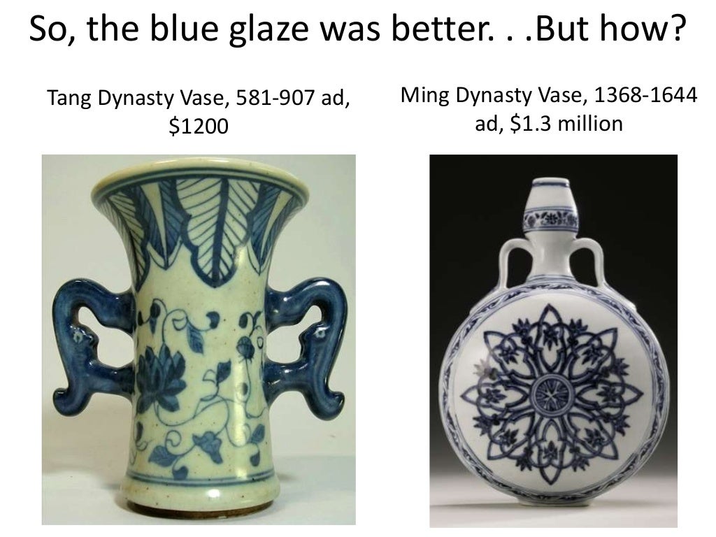 Chinese ming dynasty vases