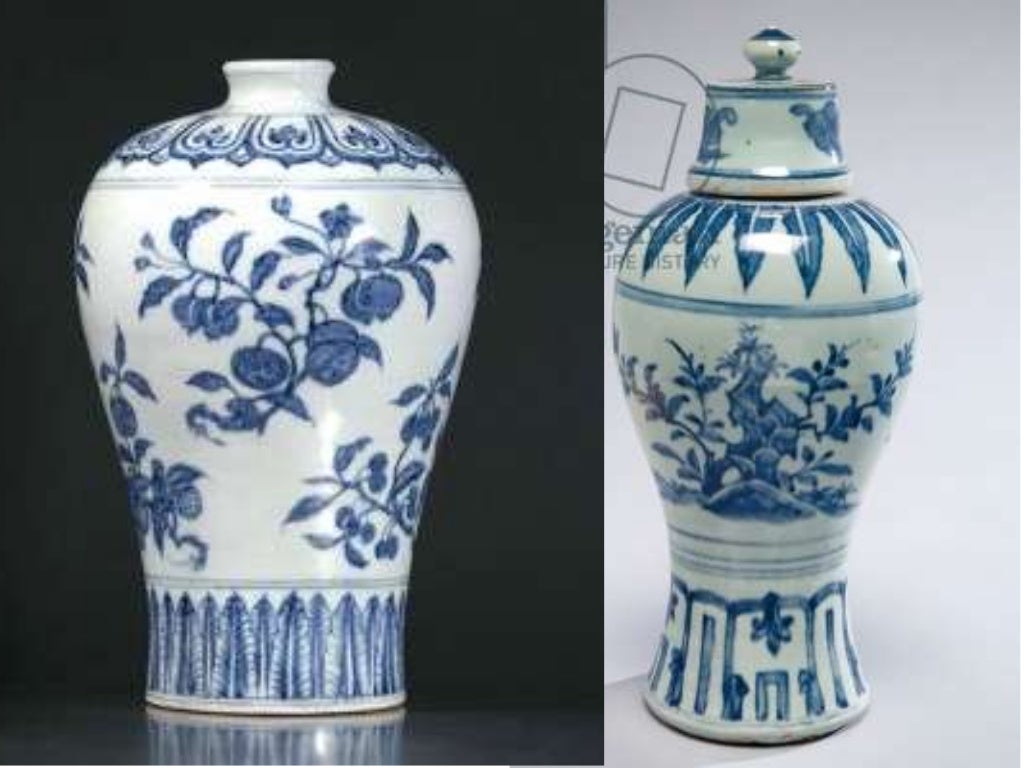 Chinese ming dynasty vases