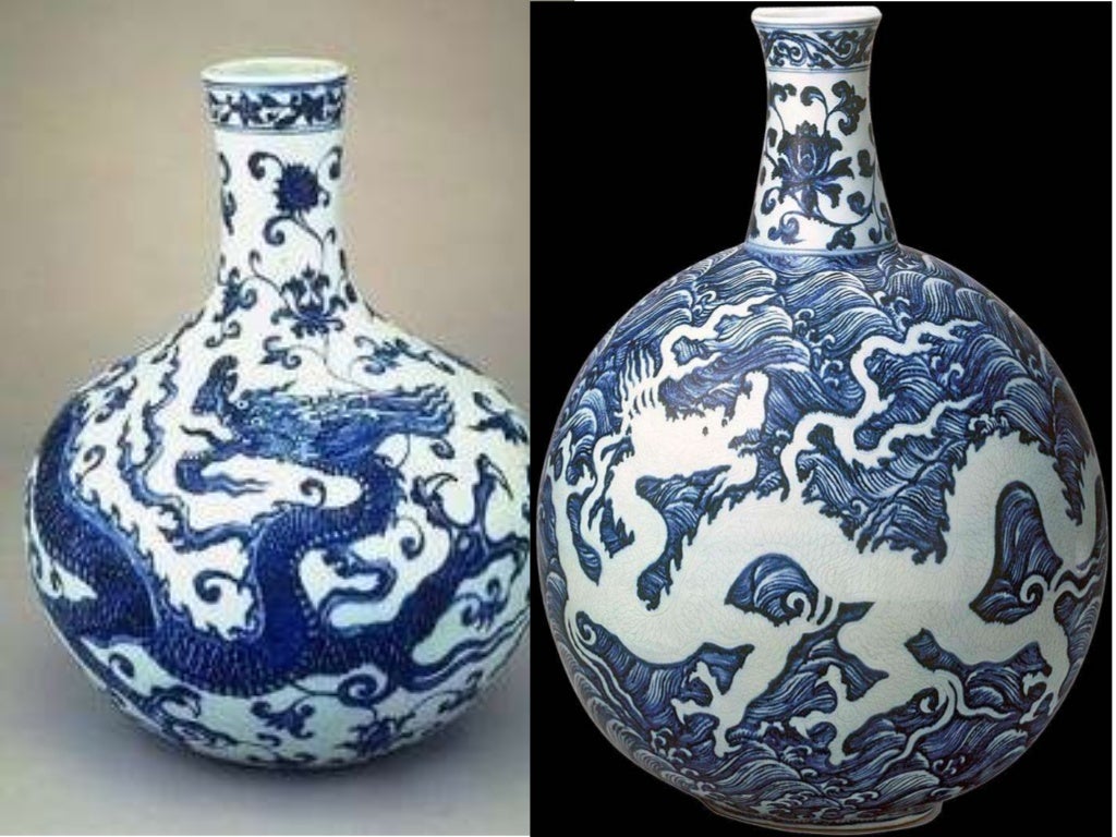 Chinese ming dynasty vases