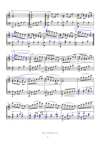 Chinese Rag Sheets Music Piano sheet music chinese songs - Chinese minority dance music | PDF