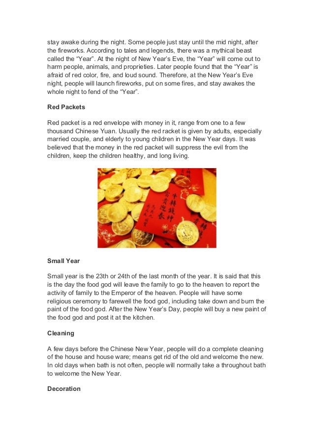 Chinese new year traditions Chinese new year traditions