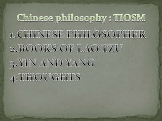 Chinese philosophy