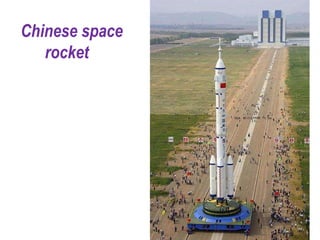 Chinese space rocket 