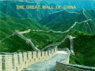 THE  GREAT  WALL  OF  CHINA 