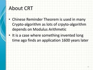 Crt Algorithm Chinese_Remainder_Theorem.pptx