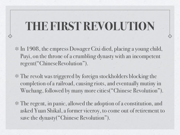Chinese revolution19111968