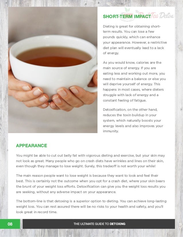 Chinese Slimming Tea Side Effects