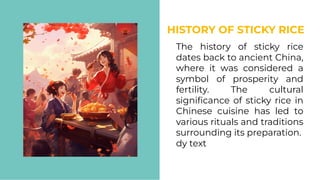 Who Invented Sticky Rice Chinese Sticky Rice | PDF
