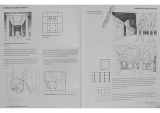 ELEMENTOS RETILiNEOS VERTICAlS 
Atrio Tetrast.1o. Ca5a das 6odas de !'rata, Po,~. 
seaJo aC.. 
Qua-!'0 ::.:i!..~.a; f"''"1tli:a:'e'.ec~· os ca•tos :ie vr. ~u-r.~ d s: nto tle 
!spa,a oe-:ro ~ L ~ -x -.., ~ Cl)ll~ rr>J:5 a"':;'c. Aj:oiar0o "'"a 
w.-:-J'll, aHd J·~;; 'il!T!'<3m """a efc• a. u"< ~,ue•o pt n3o o,ue serve 
como rr sa•:Wr.o O'J o w:ro s ... >:!fco &e J"' t!i~afO. 
f:iC353S -orr.a•.a; ~CoO<'~ 5 e•a'll r.arm; T.er~ orq.s•2.!1da5 a' rtdor tle 
..... s:r.o a etJ a~t. ....a , c rc~r.d33o w ....u s;n.~"ra ae c:W'f.Y'll apd.ada 
n."S c:a•tos w q.:s>.ro wU•as. , ~..:woe·~ M•J e%e t!iWt<J um ib10 
~a;: 
126 I UOUIIElUlA' FORMA, ESPA(O E OROEM 
Palazzo Antonini, Ud M, t3 ia, 1556, 
ArJrea Pa a~10 
Du'llnU a Rer.ascer.ya. Andrea Pa at!10 ncorporoo o uma do Utra5tilo aos 
1t!i:..?Uio5 e ;aguCt!i de uma se~ oe v: a5 e pa!kios. M ~uatro coluna5 nlo 
s6 ap&.a.-am o Uta abobaoatlo eo pi50 aGima como tami>em ajustavam a5 
d men50e5 dos c8mo&os para pro~s pa ad'an.%. 
~as ur.idatlt!i do cor0on:'nio Sea Ranch, quatro colunas junta menu com ~m 
p:so ellCO'atlo e um ~a~o e>Mdo defir.tm um espayo ed cular 'n~mo tlentro 
ot umHa Hmpia. 
~ ~-~] 
1~; :']~~ l~ 
t.'!.L. .... ... . ~i 
[l 1J 
Unldade de Condominia n~ 5, Sea Raoch, Ca 'hrr..a, 1966, MLT'W 
Ctaustro e Salle des Chevaliers. 
Mont 5. ~Iicht. Frarya. 120;}23 
[]. . . 
] ~ j J 
.. . ~· .. • 
-__..,__J 
ELEMENTOS RETILiNEOS VERTICAlS 
fOIIU ! ISPlCO 121 
 