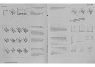 PLANOS EMU 
·. . 
I 
146 / AROUIHTUIA. FOUU, l~PA~O E OIOEII 
~rr.a .:u~-'11Jo dt p'a•oO!> •trl.lCil s e- fOI'ml k 
v deiir• um G8rpo tk cspa~ com "m fOGO 
l ~para o~tro. a55<m GO!rO uma 
011tt:~o para iora. Na e<'.remid3?e f~hada oa 
ccr•~.r.a~o. o G8"'f'O e ~em tlef!lido. Em o ·eyjoa 
e-vem .<ade ar-ertJJ &a ccr.fivay3o. o cam90 
aJq, re u'!l8 cr.tt1ta;;ilo exuo.t~t~Ja. 
A" trem oaoe am·.. a COIISt<Wl oa spec:j) 
'.!ltl3rr,e~:ta' da GOO~iira~o. em'. ,.W.. ile de~ 
~·-~- Jridatle relat-,ame~te aos OV"JOS ves 
p'.arcs. !:Ia ptm' t<: O,Ut 0 campo ;<:•18 Um8 
CO<'l- •. ~ak v:~l eespac:a como espa;:o 
a:l,acer.~. A exta6ilo t!o campo e~pacl!l' pelo 
espa;:o a:l;acer.u podt ser v:sua'menu ref~ 
F~lo prolor~rr~to do p'Jno ~e ba5t para a'i-r. oa 
~.remidaoe a!. >er--a da configurayao. 
Se o pia•o oa acertura tr.er uma d~·~ilo 
ldCi0-31 ava.~ do-~ de CO:.r.a& ou ~ntes 
5lptncrts. a dtfi.r. ~ &o ca.,.po or~·r.a sera 
rt:f7~da e a cor:..nU'.:!a&e como espayo 
M:<~cer.~. rterromoo.:la. 
~a cor~u~ k pares 'or retar~Jiar e 
olkr~a. a e:<Uemidalie a?er>o.J ~e s.war·se 80 
101'¥ tie stu o3do ewe =o ou largo. Em a"'~ 05 
r,a~. a ~·err.Jdade a?er..a wa a iace pri."' ~a 
o' campo e;paC18. eo pl.ana c~to A ~m oa~e 
a::tl"o.J W5t l ra 0 e:err.:•:JJ pr'fio pll oen!l'e C~ 
.... a, pianos oa ccr.fi~J·J~). 
I 
I 
I 
". !rod~dta?tr..~·05ca•;os~acor.';.~o 
oa Oflot"' a zoras ~·.dara' o•nu-o d• •"' C.1"'po 
m ~·d r~IOI8 e d.~.,. co. 
~ o a~~ 80 ca"'po &e Je• WfN~ da Mfer-&an a~erw; da 
cu"qvrav~o. o p'o',O &t 'a'4,,ou .'1'3 '~.as tullda em "'!r~ 
a t!e. rt"'~ta,-8 re&Sa . sao ao esp.a,o. ~ o acesso se ae' 
aua•t& :le Url'a a~er<o~<ra em "~ 1105 p..Jrcs. a 1 s~~ Ja~. {•~ 
~ s "-lB a~'"' ~a e<".rt"' oak a~t,.....3 ava -3 r.ossa a~·~au 
•emara•a a seo.-eroa. 
5e a e<"..rerl' dade tlt .m carrpo lor~" es;re.~ ';,· a•e.-.J. o 
espa~ encora,a,-8 o "'"''lie'~ e rod•T'.i ull'.J ~rc&&ao ou 
&e'.t~:~a de ew~ 5t o ,.; .. po ';r q.ao~ ou q.J65t 
o,.;arado. o espa~o sera e&t.iv.c e CCI';;;:, ra "'a .... w,a;o 
~a~ se fc.;rJtnuo do~. JC ~a'll &err-"" .,.! ;ar ,-" 5e a 
13t.e-a de ,m camoo lorp e estrt :o '" a:t-.a, oe~avc wa 
~seep: .t a u.,.J su~~, 5lo , .. Ill!' r :r~rc de zc•.3;. 
Conilq~~;;Jes tl~ 'Jr"".as ~· :.d• car, • D":l,ll'~s t!T' 
'onra de U ~m a capac ;Jdt •erer~ dt'•w..w-ared':" 
esea~ t>Mrr.-.;. 5 """~~ ,Ja pc.* ser CCI' •ra.ol.Hc.,. 
GOf~~t'".do~ .,.,.,·uem;W.,.,.JS rn..~ ;.""~"StU 
confi:1 ra,..ao podtl" sera~ adi>HG.,. • ~·.r.: 
•J!w.&er.tt•c:.~e"l!itr r,:~' CC!fO.:li5'P. 
nea·es. 
PLANOS EM U 
r~ ~ 0:~ '~~ ] 
• ~· J 
fOt iU £ lsrACO 141 
 