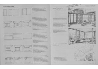 ABERTURAS ENTRE PLANOS 
DOD 0 
} -J.. 
~rl'3 awtura .-er;~ que !>C esun.Je <lo p!Mo <lo 
pi50 110 p!aro do u;;o de urr espa~ 5epara 
, !>'.3 ... ,~:t t V..<G~Jia as a~stas ~05 plar.os de 
rartlle Sll.a:tn~ 
5e 5:w;ia em um c.a~to. a aber-..ura >'trtica 
o~ureura a ~enniylo do t5?8~ e perm • ra 0Jt 
esu se es~r.Oa para aim do c.ar.to,M d r~; ao 
espa~ a~.actrtU farroem perm t<ra a.. e a "z o,.t 
ewa baae a s.~:1ic·e do pla110 tie partlle 
perpe"ff:G~Ia· ~ ela t art,'cult a pnmava dt5".<: 
pt;ro •.o espa~. 5e for ~~trmrt:tdo ~ue de5aeva a 
>'0 t<l r~ c.a~to. !i a~~er--ur;; ..er-~ e:W ·a a rJa ~a, 
a oef n·~~ do eopa~. permit •Jlo que estt cne 
e•trefechan:cr.tos com espayos ao:act!1:t5 e ~· .;: u 
a •<l-k!Ja daoedospl;vosoe~e'mita~o. 
Jma a~c"t!.ra ".oriwn>a' o,ue se es~rdt a:ra;es de 
~;m plaro tle partde o separa err. um ce,....o rumero J~ 
caMMJsncrizo~t<l s. Sea au ...... ra do 'or m, to 
p-ofur~a. nao trod ra a r.t;;qr.daM 00 plar.o. 
St. to;iat-a, 5Ua profur.o &.aae a.me!lta• a um po'"' 
em o,.e se roma maiQl' do cpe as 'a <JS ac mac 
aba '~ ae.a, a a1ert.ra 5t torr.a•a ~m eltr-.uto 
po5 t .o. •Ha!b em 5U3 pa""•.H uptMr e r.'enor par 
~aoas rr.ol&uras. 
f.tJ def>G'e.er uma • !3 em um c.anto. uma a~m.·a 
honrortta •efo~a a a soos ~o enc ca.,.,a;ias de .m 
espayo e a"'¢ia a Vl5ta par,orarrX31"~ ~~a 
par;.· do es;ra~. Sea abtr'..ur<~ w: r~· ao nedo• :lo 
e::payo. e a ~ ~ 5U31fe'te e~;e· o f:SIIO oe uro 
com rela~, :m P'"'"~ 0! oar~e. 5Qia·i0 e ccr'e·.t a 
e e uma se~sa~~o rJe le"<eza. 
A oc.a''Zllya' ~e .ma '"'r~~IO;a rear ao lor~o Ja 
are~ ;a'"' o,e~e "m p ar.o de paredt e ufl' ~·.JJie :t:J 
5t e•;oc";tam perm tto.~ a uz que ~tra ,,;m~ a 
~.per: 'e da va•edc. t.m r.aroo-a. c rU'ii~,ot a 
claridade tlo e&p.Y,.a. A ionna da c.ara~ poJc w 
.,.,;•puadaa'"'tlecap:.ara .ztl«.aCu !l-eta<lJ 
501,ou ~,.,.,. CC"'txr.acZJ 0! 8"'~··= 
Sala dt E6tar, Casa Samuel Fruman 
.(»"f1" ..... '::h. .· ·,Fra"( . ~~.r, .. • 
Pa~e;;k .lllrH'ereGe"' ·::asf!'Ht<p.v ~ e 
r-rmuma wc;.~rJur.a~..a·· ak"'J ·r~· 
"' m· pc;o ~~a~~' 'l·e !"' ,,,a &J,;er m 
~trrF~s. .. ~rioresc:~ a~r"!r..~ 5e or'';..s 8 
f.m de ca~OOJW'l a z rJ •e-.a 00 .! P'% .tl a.Jt 
~'a ;a~ r~a·.os 0:~:1061· ~ tl• 
501!'~8"'t'l'O para redJZ. o c' .w-a.~•c;o t 
ac~r.-~10 ~·utJ-, l'J <Je c3 .. ,. J .. ~~ 
E.,.~ "'BWedtrJe,Jro . • ~ 05 ~>tes 
• er;ic;.J 5 de .. 11 e&payo, C/13 o po".e'' J •a'li 
e:xPJ"::S'O~~a;.o~.a·~;.e~~raa,'ndtf-'., 
N tt5 ~.s:cos. 
Sala .le Estar. Villa Mairta. I norrr.a·,, . 
19~~.:~9. .... 'to 
ABERTURAS ENTRE PLANOS 
roiMll !SUCO 161 
 
