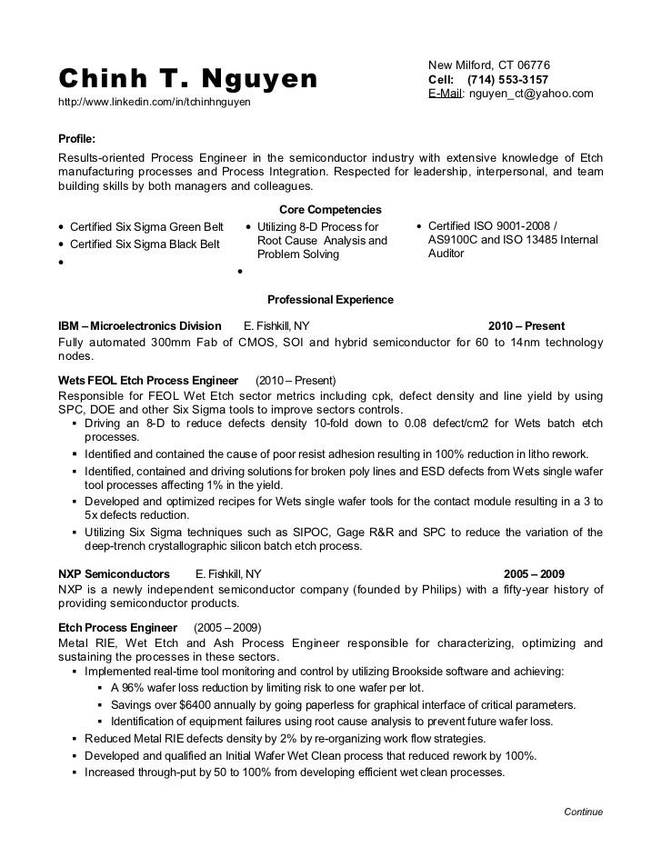 systems engineer sample resume