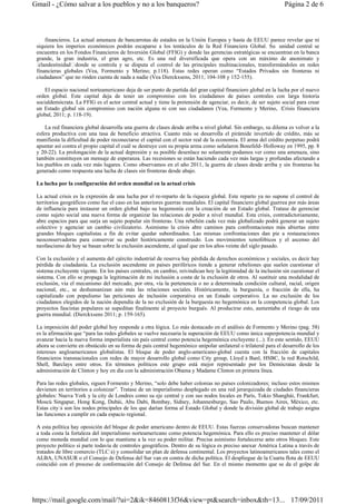 Gmail - ¿Cómo salvar a los pueblos y no a los banqueros?                                                          Página 2...