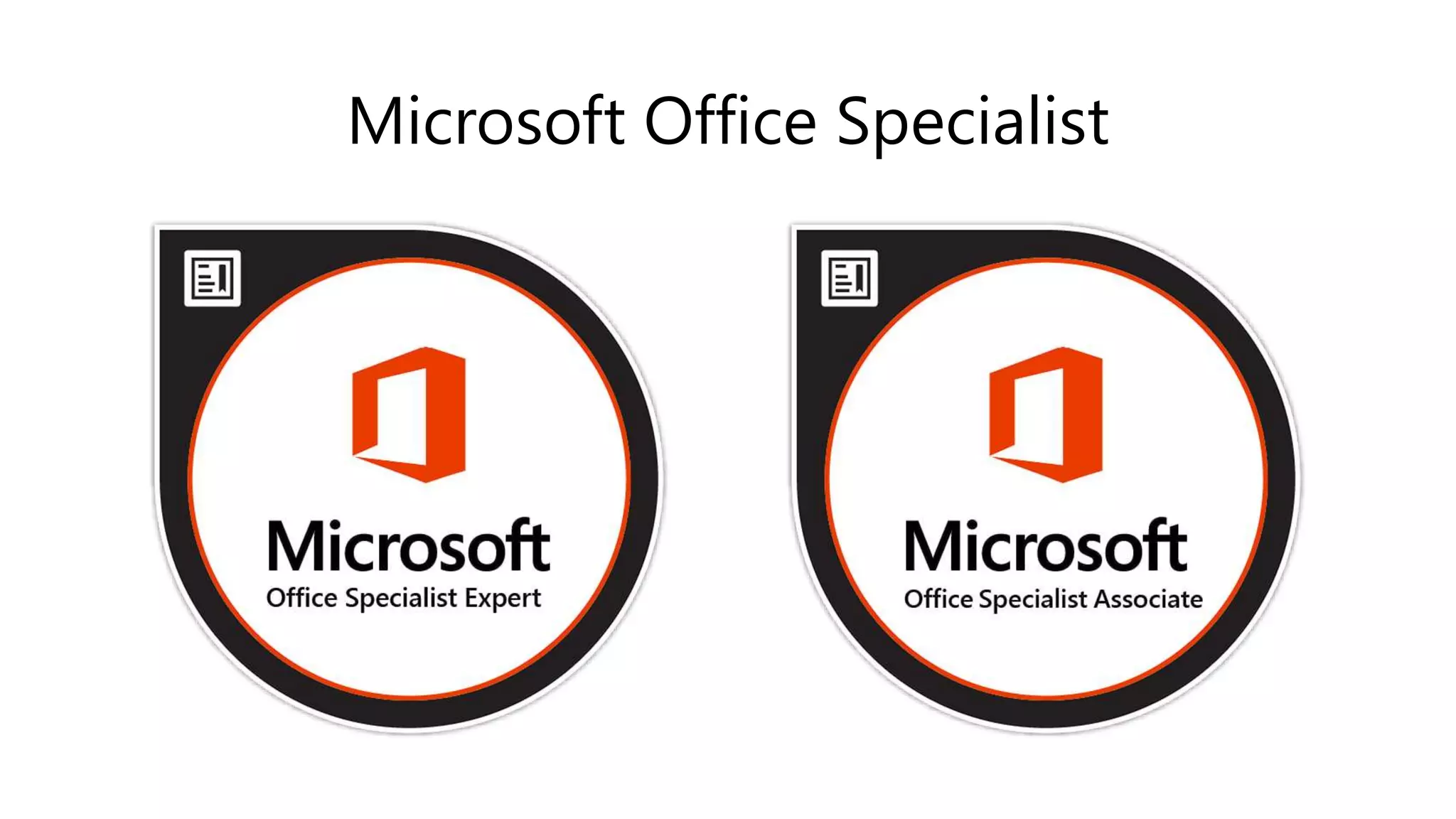 Microsoft Office Specialist Certifications Overview PPTX Resume Microsoft Office Specialist Certifications Overview PPTX Resume