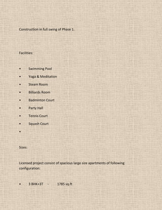 Book Now - Chintels Paradiso Phase 2 Gurgaon.