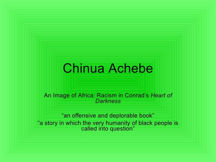 achebe heart of darkness