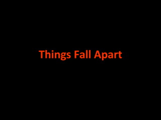 Chinua Achebe - Things Fall Apart [Edited Version] | PPT