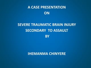 severe traumatic brain injury | PPT