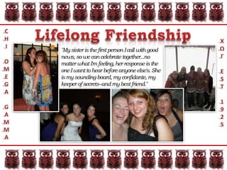 Members have the opportunity to assume many leadership positions within their chapter from social chair to treasurer to president.