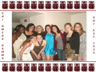 CHIOMEGAGAMMAΧΩΓEST1925