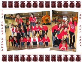 CHIOMEGAGAMMAΧΩΓEST1925