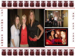 CHIOMEGAGAMMAΧΩΓEST1925