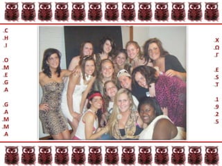 CHIOMEGAGAMMAΧΩΓEST1925