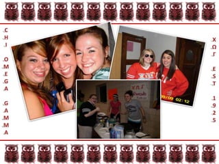 CHIOMEGAGAMMAΧΩΓEST1925