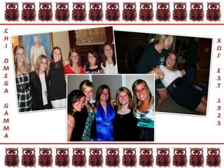 CHIOMEGAGAMMAΧΩΓEST1925