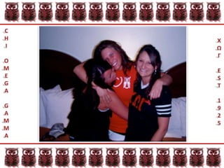 CHIOMEGAGAMMAΧΩΓEST1925