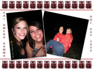 CHIOMEGAGAMMAΧΩΓEST1925