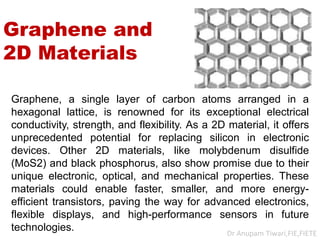 Graphene, a single layer of carbon atoms arranged in a
hexagonal lattice, is renowned for its exceptional electrical
condu...