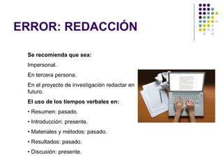 Errores más comunes en metodología de la investigación y análisis de ...