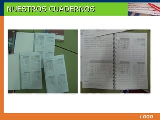 NUESTROS CUADERNOS




                     LOGO
 