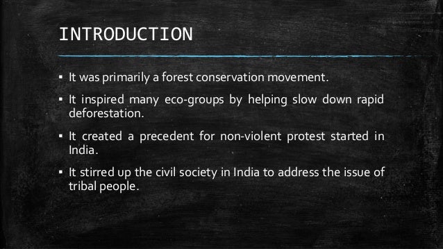 Chipko Movement Chipko Movement