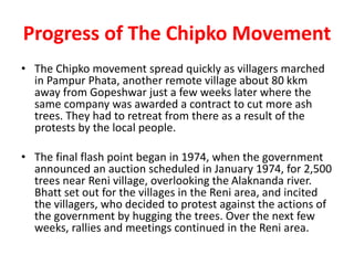 Chipko movement   