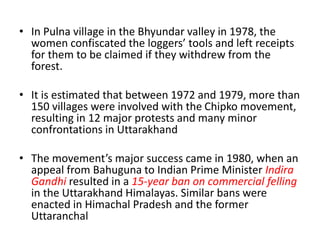 Chipko movement   