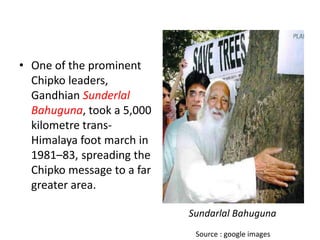 Chipko movement   