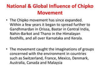 Chipko movement   