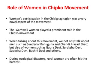 Chipko movement   