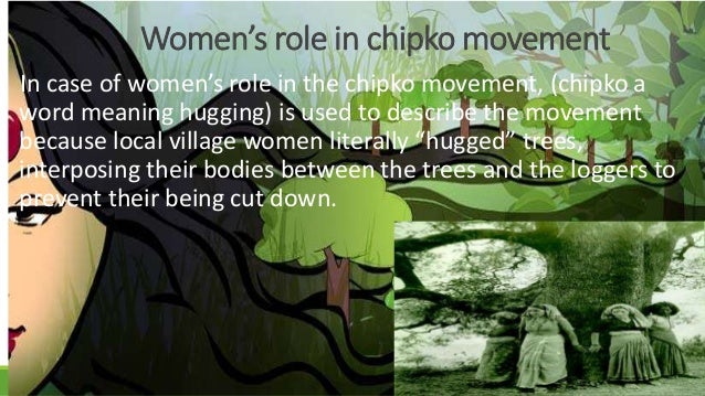 Chipko movement Power Presentation