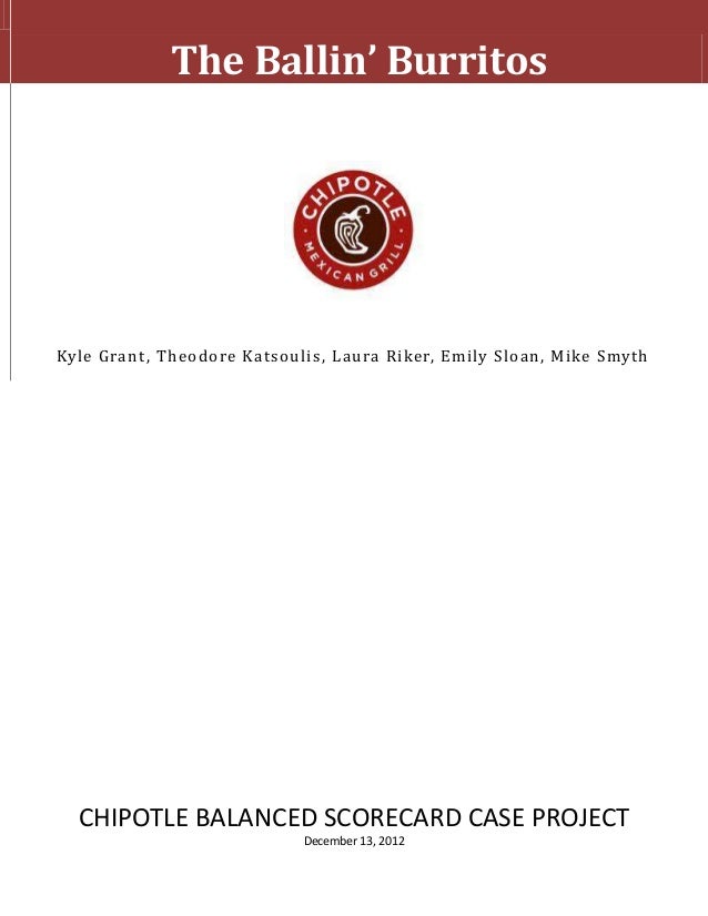 balanced scorecard essay