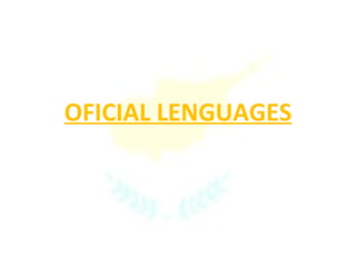 OFICIAL LENGUAGES 