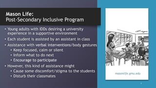 Assisting Students with Intellectual and Developmental Disabilities in ...