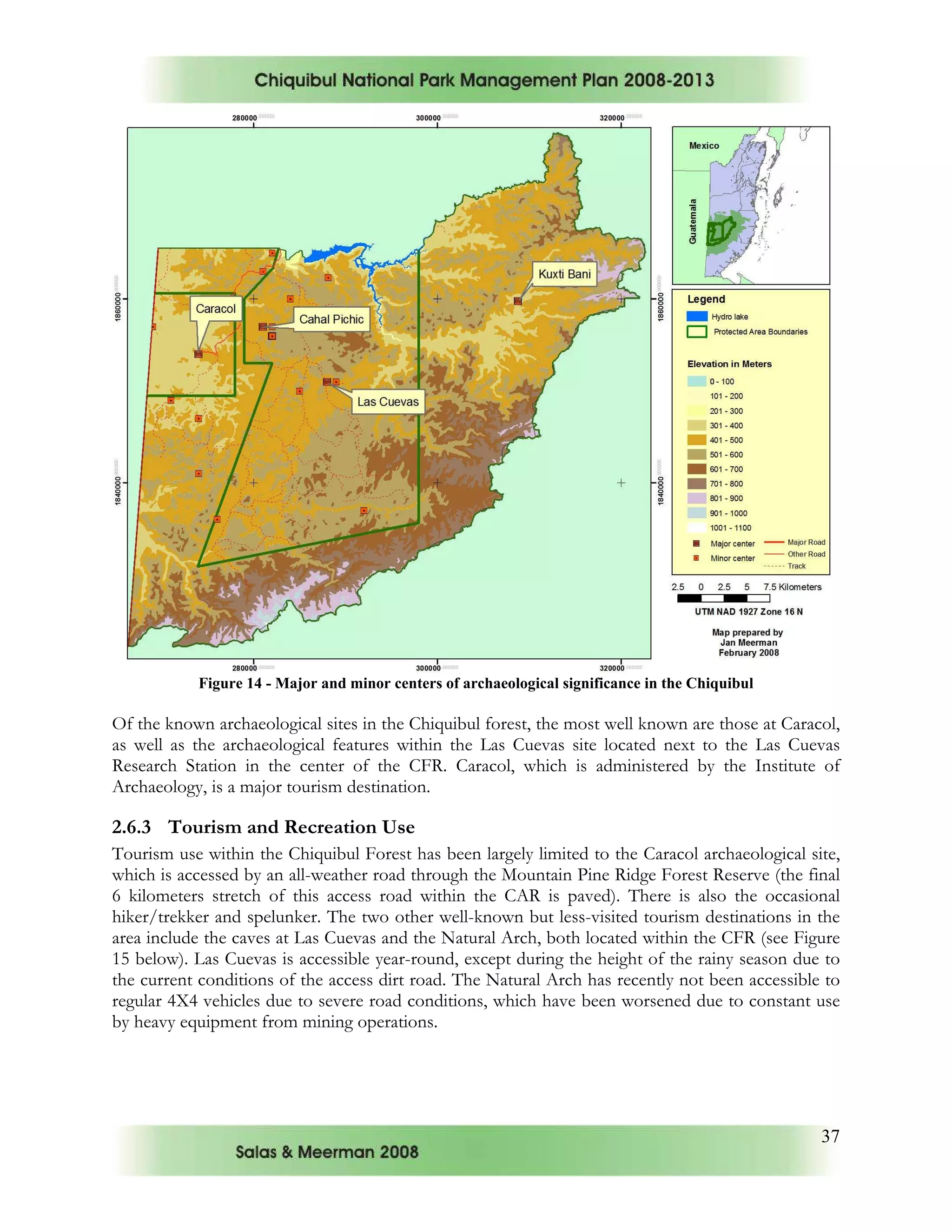 Chiquibul national park management plan... | PDF